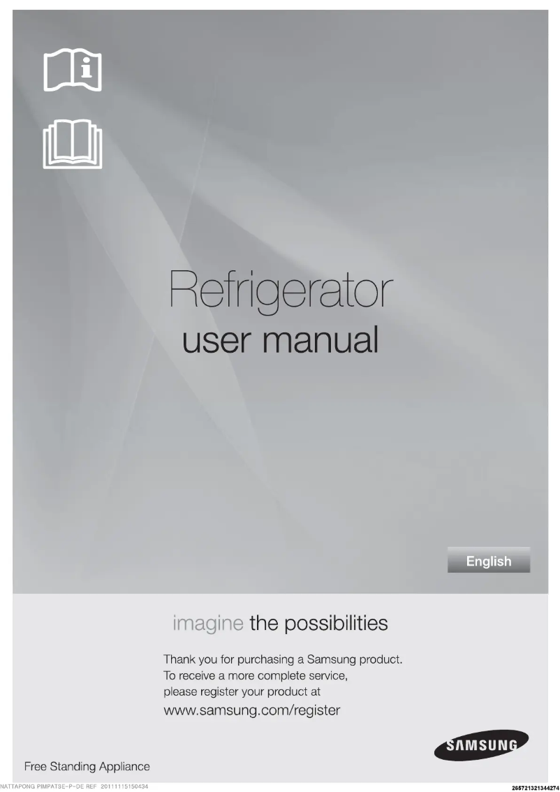 Page 1 de la notice Manuel utilisateur Samsung RT-59 EMVB