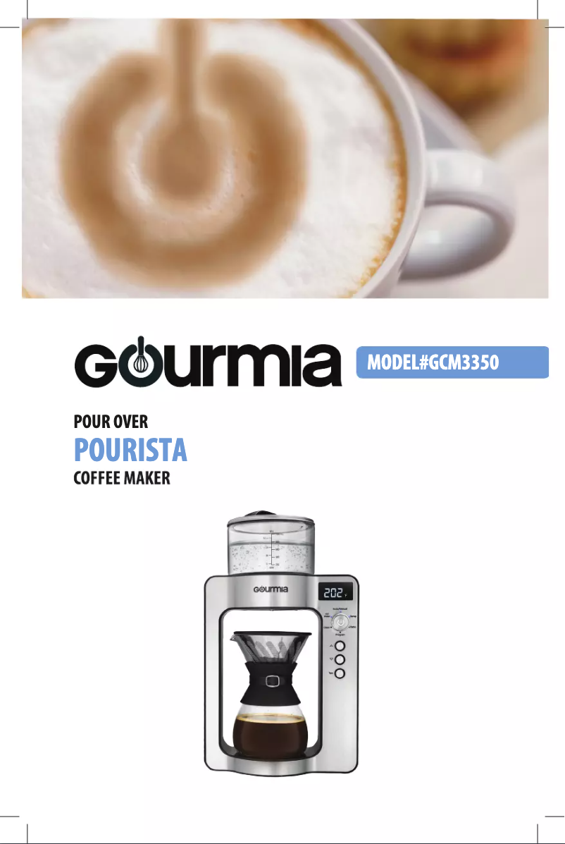 Page n°1 - Manuel utilisateur Gourmia GCM3350