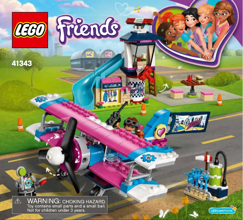 Page n°1 - Manuel utilisateur Lego Friends 41343