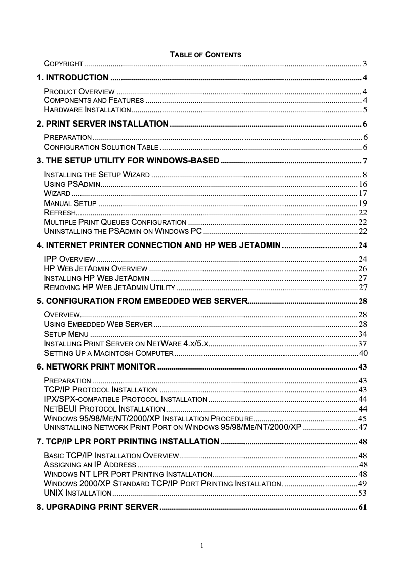 Image de la première page du manuel de l'appareil ZPS1000