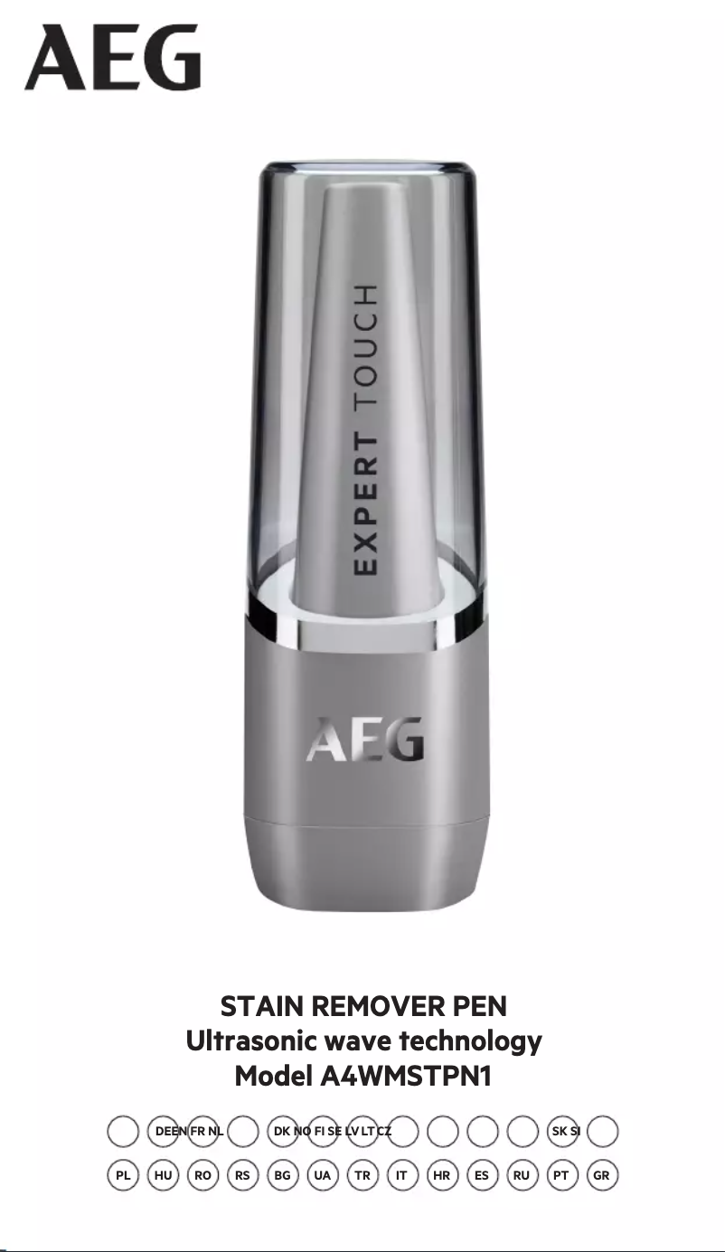 Page 1 de la notice Manuel utilisateur AEG A4WMSTPN1