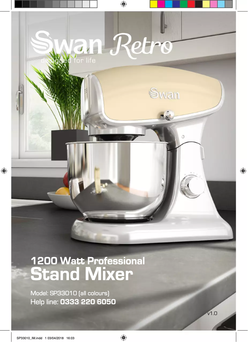 Page n°1 - Manuel utilisateur Swan SP33010CN