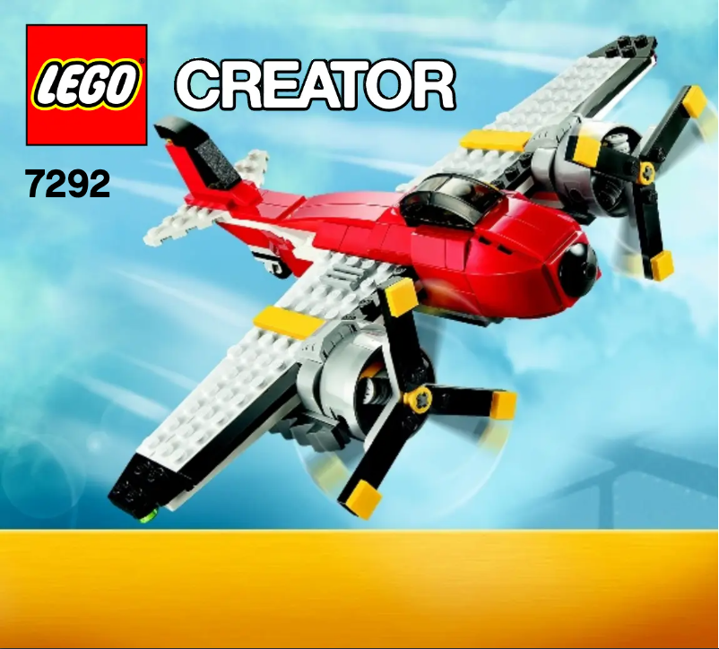 Page 1 de la notice Manuel utilisateur Lego Creator 7292