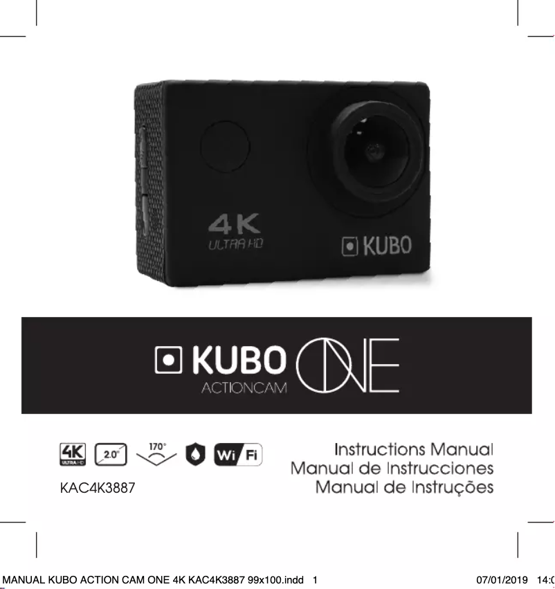 Página 1 del manual Manual de usuario Kubo One 4K