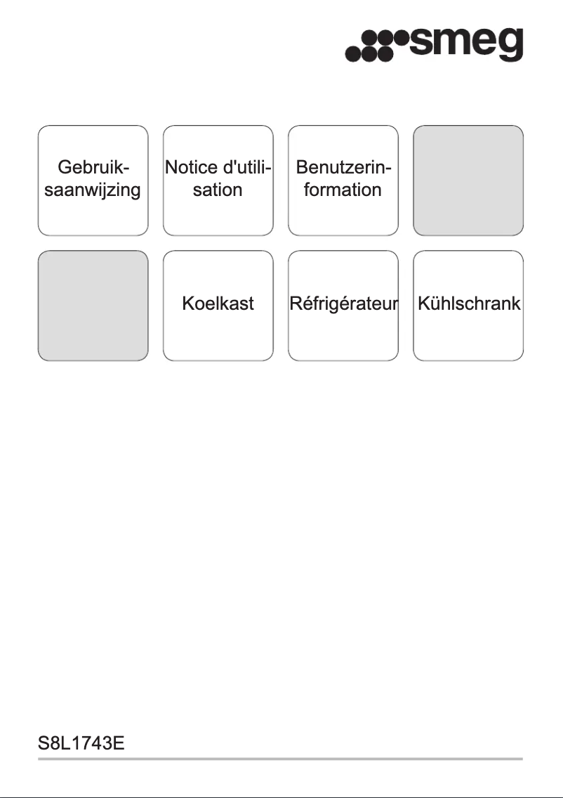 Image de la première page du manuel de l'appareil S8L1743E