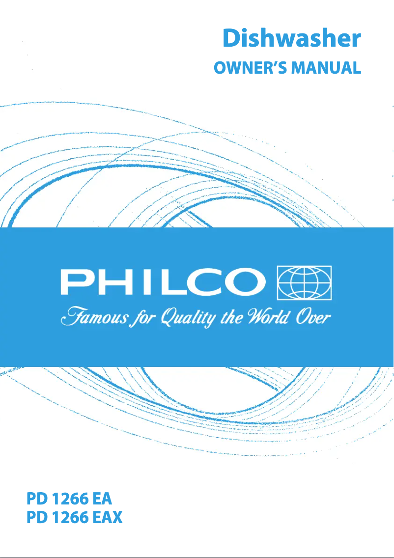 Page n°1 - Mode d'emploi Philco PD 1266 EA