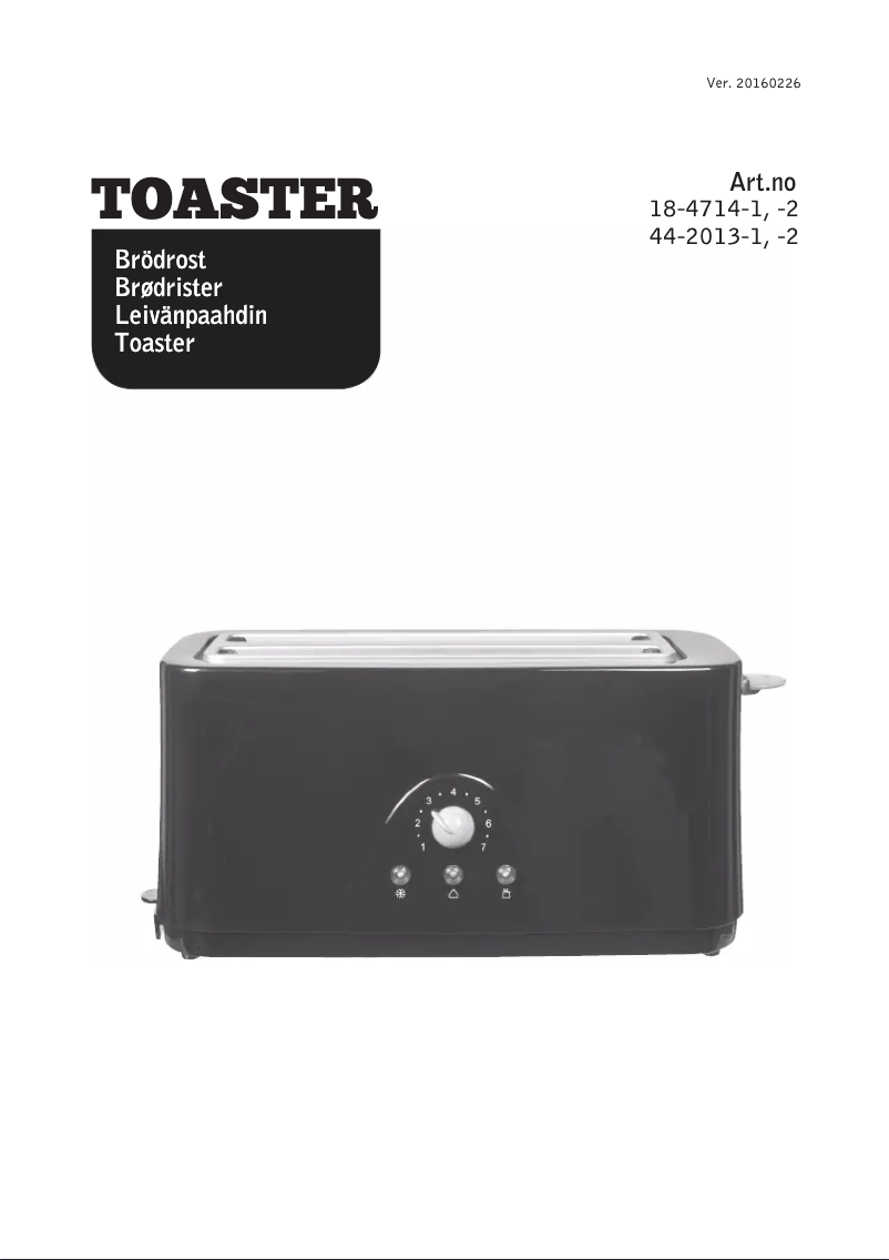 Página 1 del manual Manual de usuario Clas Ohlson T346BD