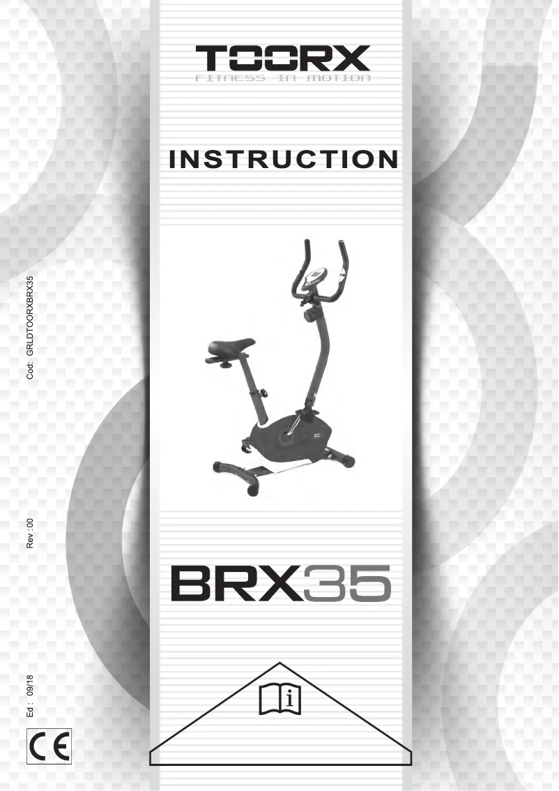 Page 1 de la notice Manuel utilisateur Toorx BRX-35