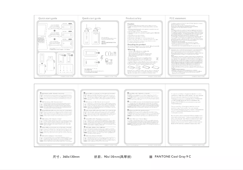 Page n°1 - Guide de démarrage rapide Philips DLP3600U