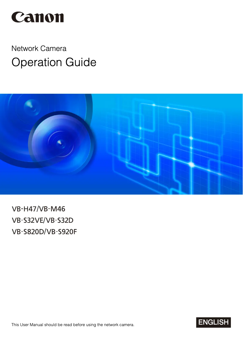 Image de la première page du manuel de l'appareil VB-H47B