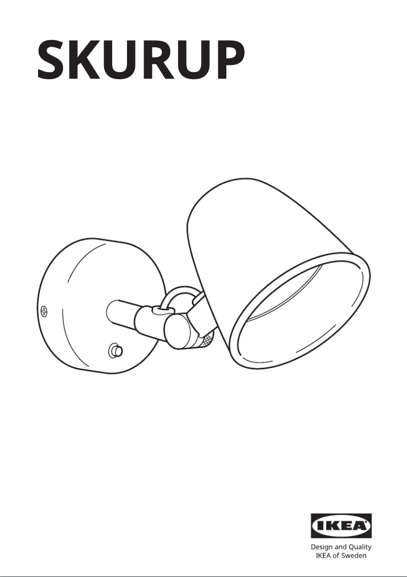 Image de la première page du manuel de l'appareil SKURUP 203.573.86