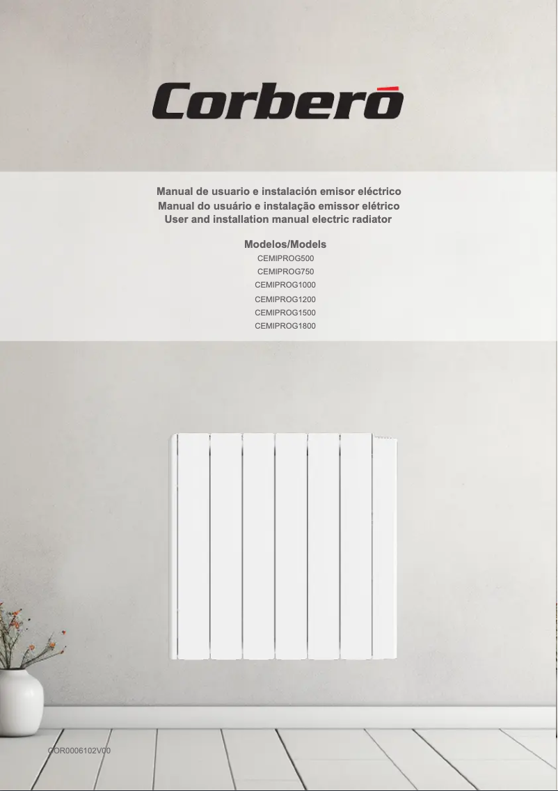 Imagen de la primera página del manual del dispositivo CEMIPROG1500