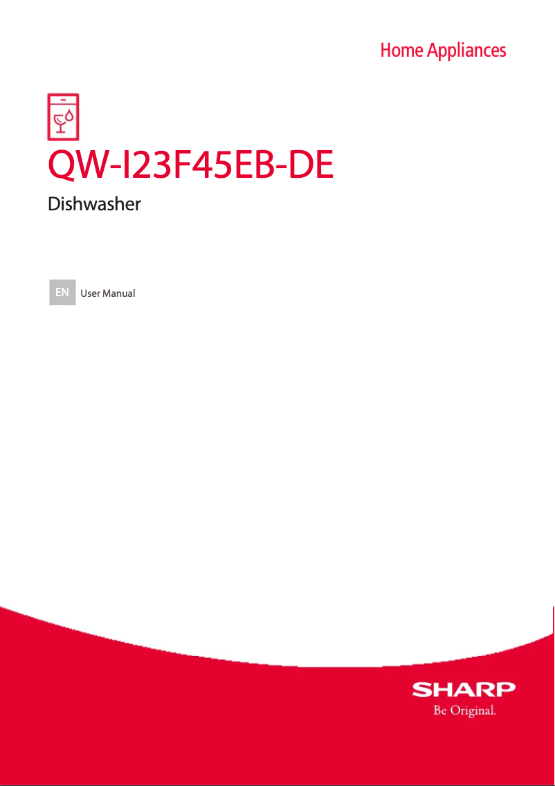 Image de la première page du manuel de l'appareil QW-I23F45EB-DE