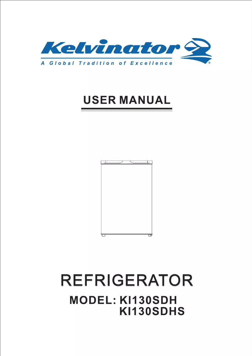 Page 1 de la notice Manuel utilisateur Kelvinator KI130SDHS