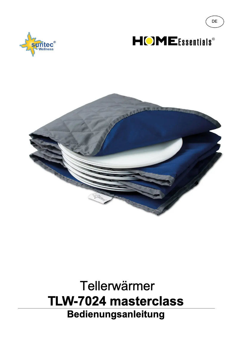 Page 1 de la notice Manuel utilisateur Suntec TLW-7024 Masterclass