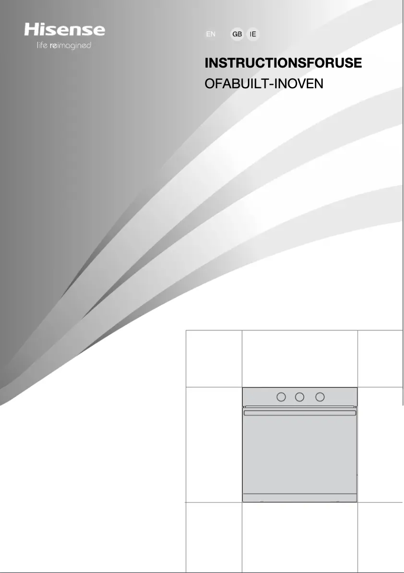 Page n°1 - Manuel utilisateur Hisense BI61111AXUK