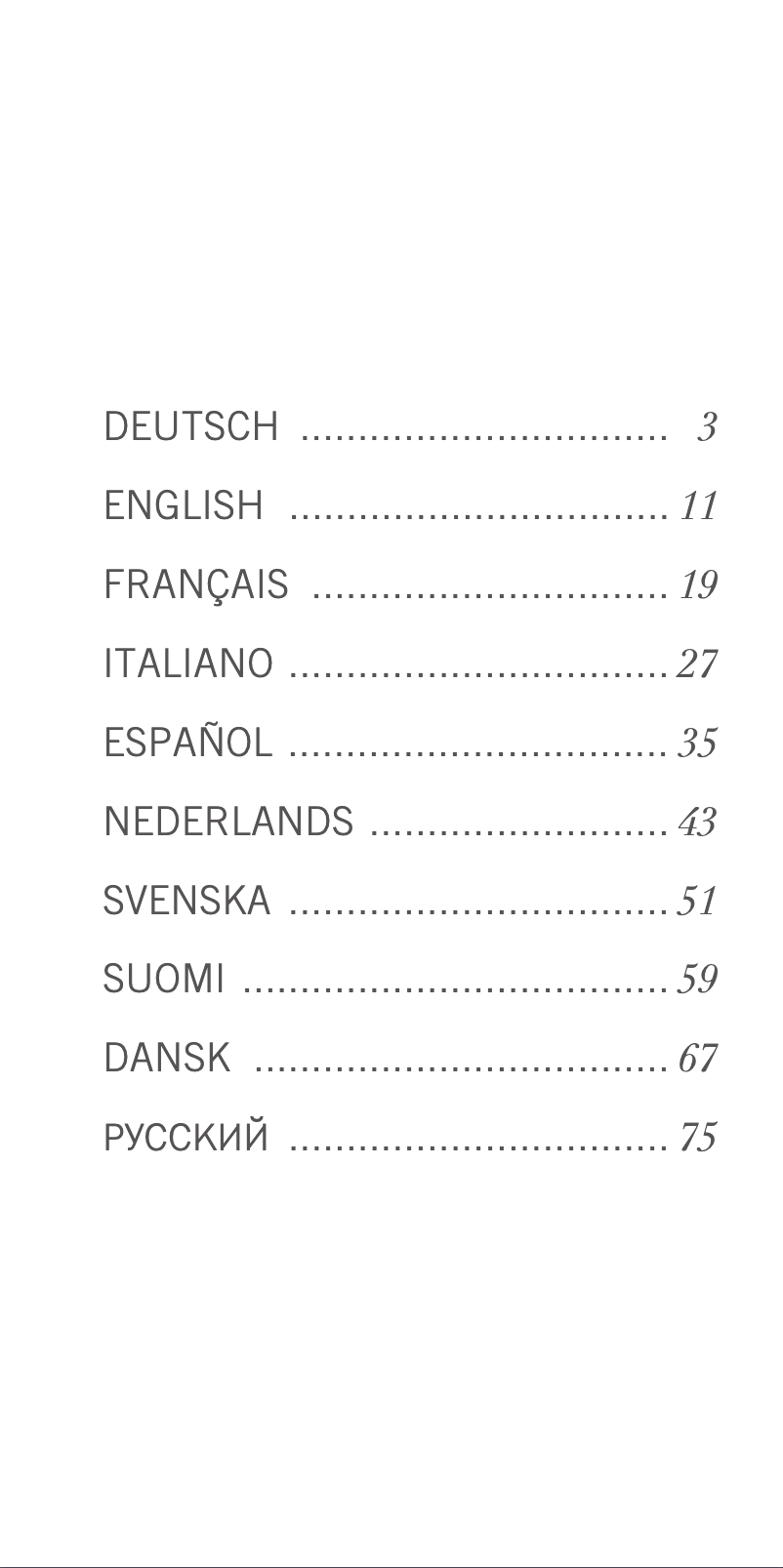 Page 1 de la notice Manuel utilisateur Swarovski Optik CL Pocket