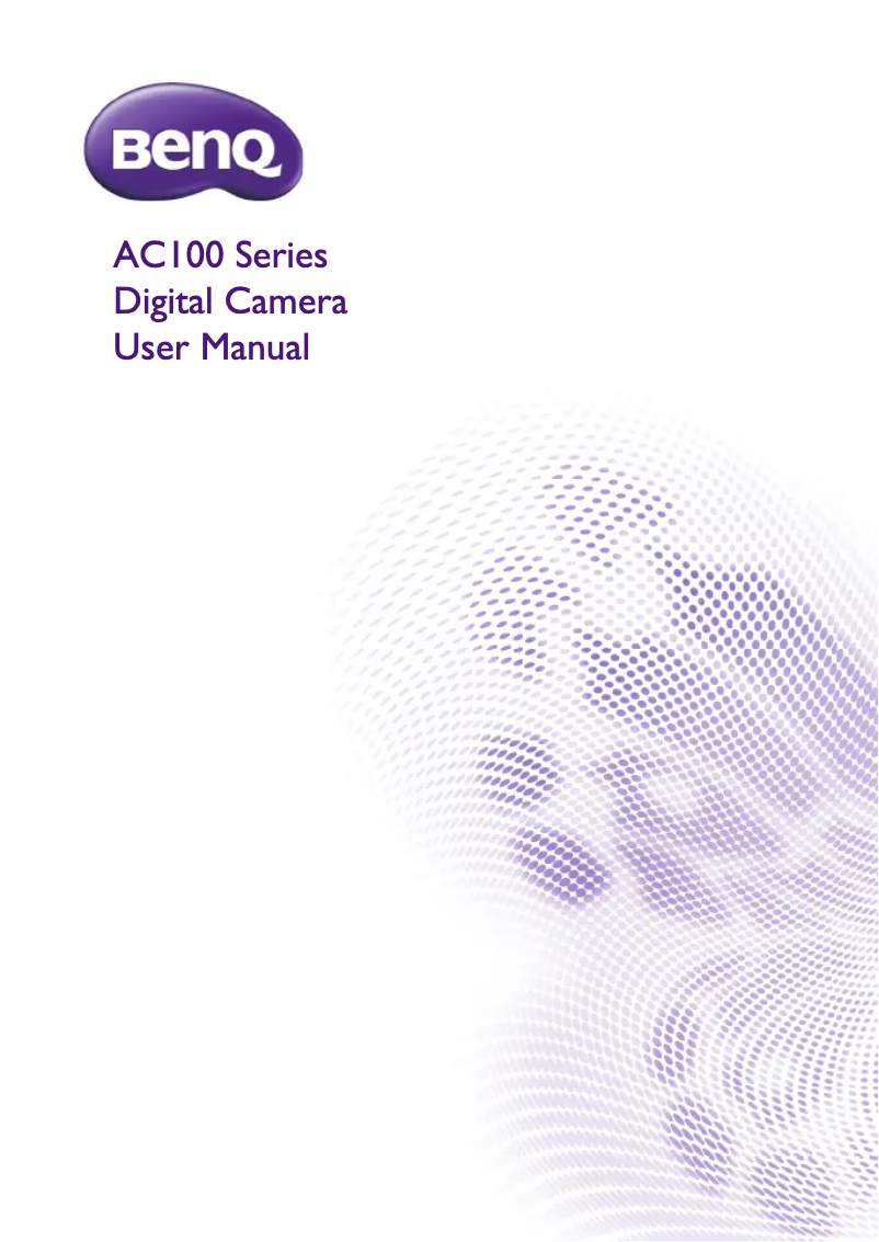 Page n°1 - Manuel utilisateur BenQ 9H.A1Y01.9AA