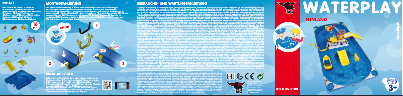 Image de la première page du manuel de l'appareil Waterplay Funland