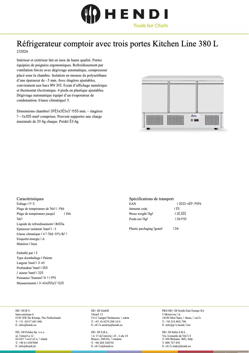 Image de la première page du manuel de l'appareil 232026