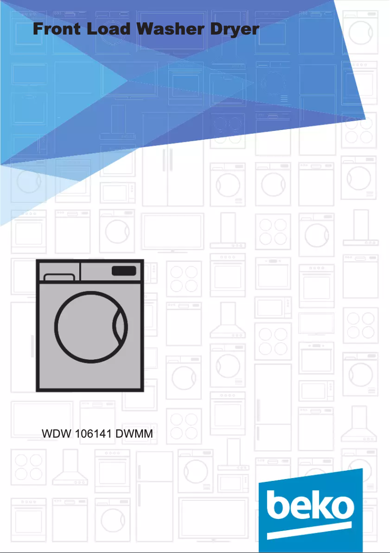 Image de la première page du manuel de l'appareil WDW 106141 DWMM