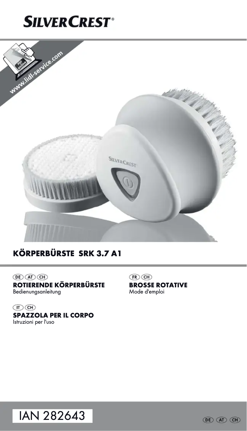 Page 1 de la notice Manuel utilisateur SilverCrest SRK 3.7 A1