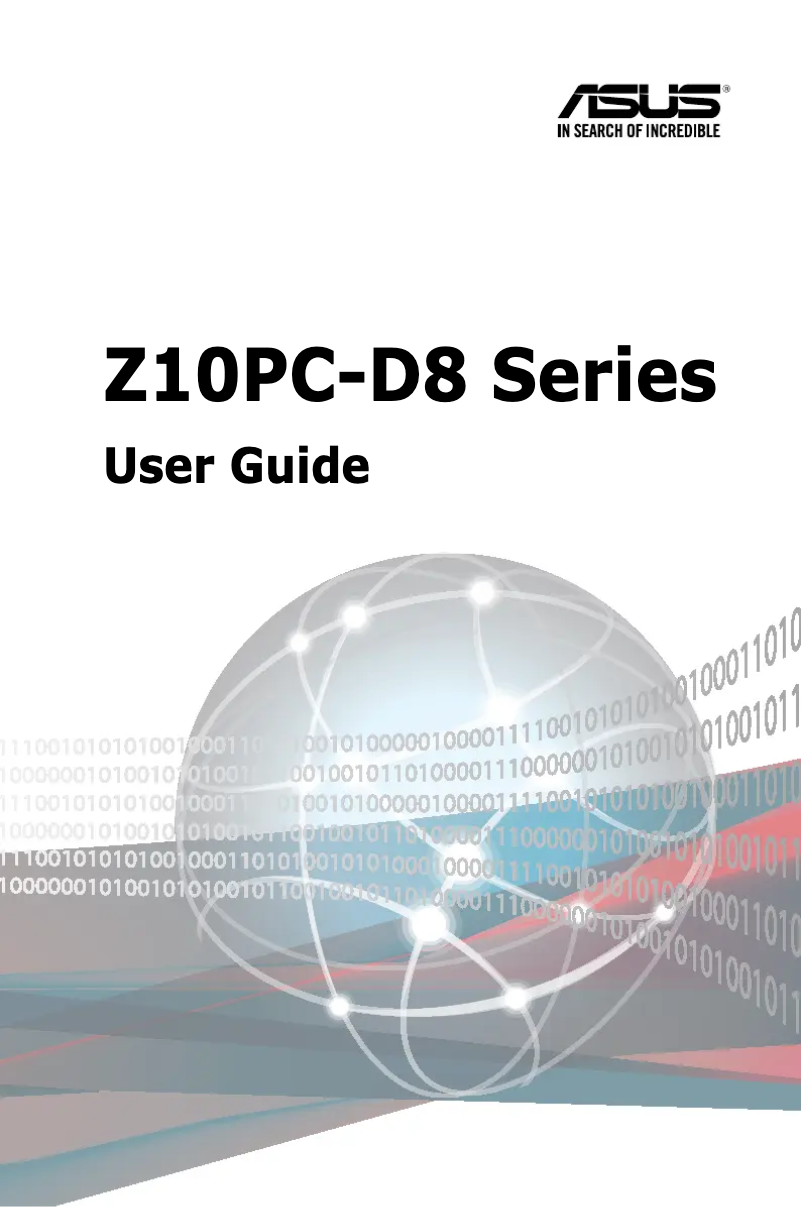 Image de la première page du manuel de l'appareil Z10PC-D8