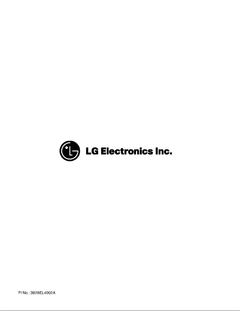 Page n°1 - Manuel utilisateur LG TD-C700E