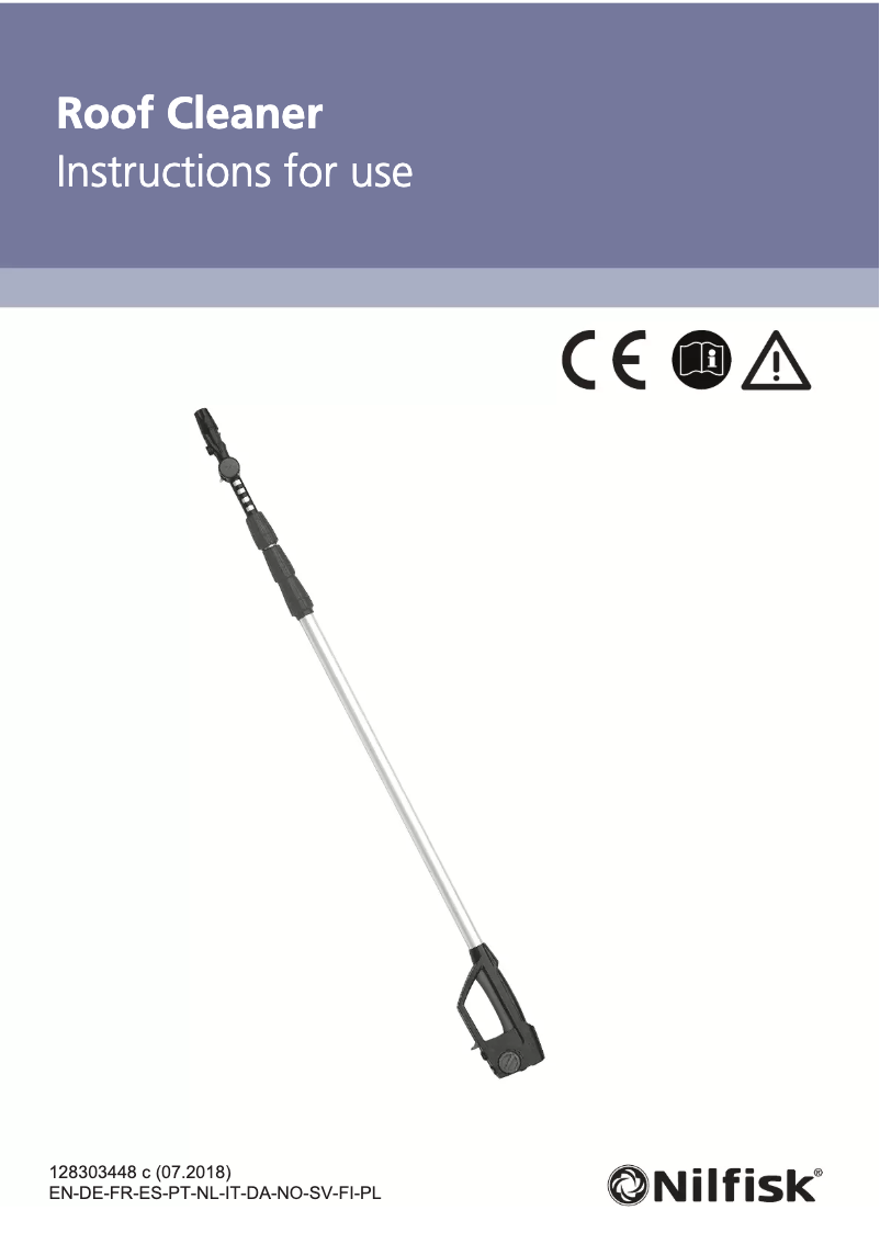 Página 1 del manual Manual de usuario Nilfisk C&C Tornado