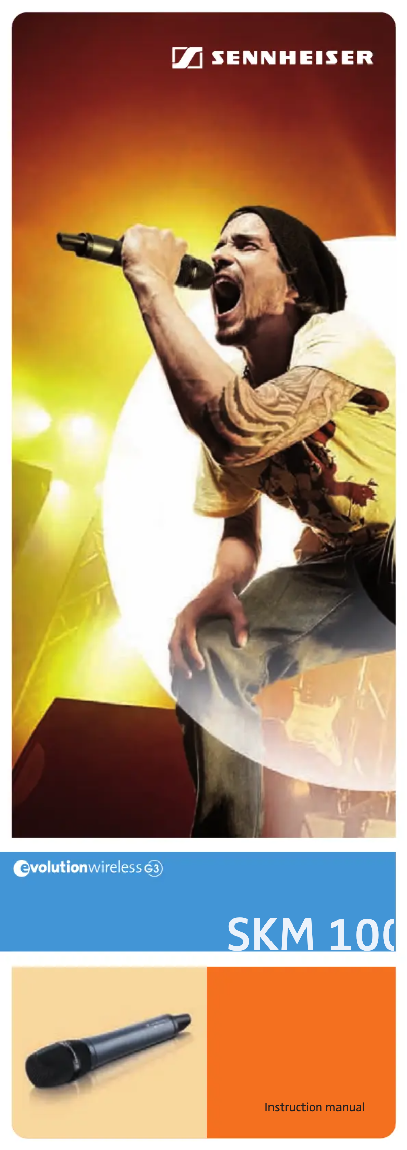 Page 1 de la notice Mode d'emploi Sennheiser SKM 100-835 G3