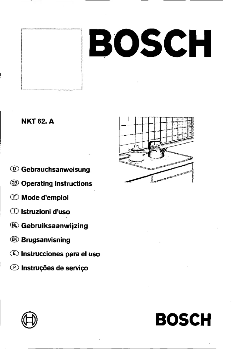 Image de la première page du manuel de l'appareil NKT625