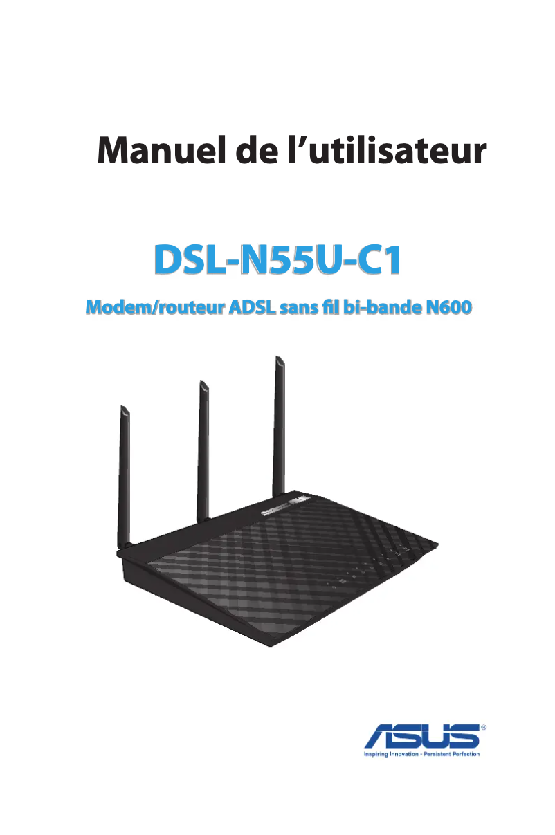 Page n°1 - Manuel utilisateur Asus DSL-N55U