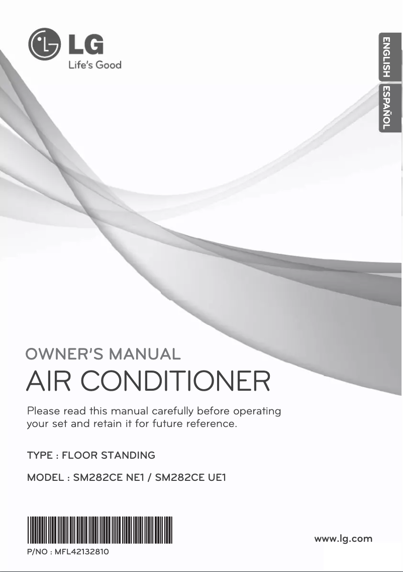 Image de la première page du manuel de l'appareil SM282CE