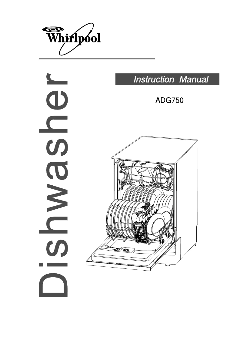 Page n°1 - Manuel utilisateur Whirlpool ADG 750 IX