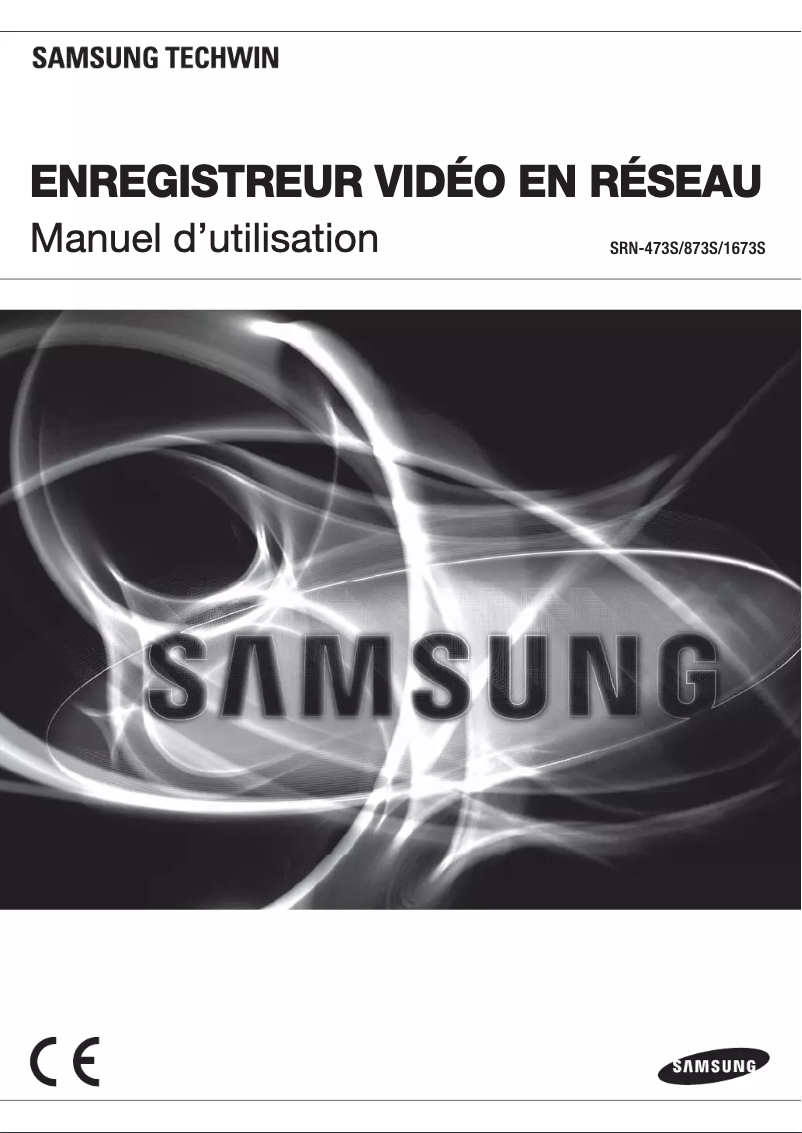 Page n°1 - Manuel utilisateur Wisenet SRN-1673S