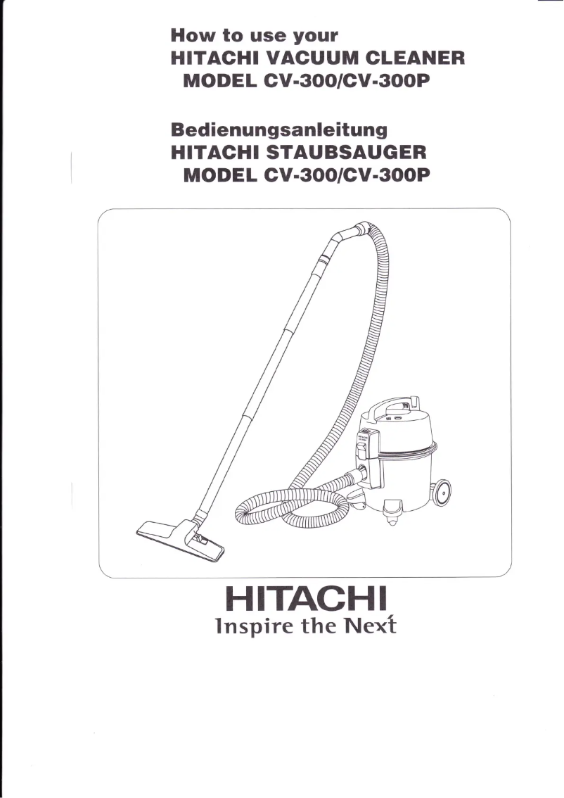 Page n°1 - Manuel utilisateur Hitachi CV-300P
