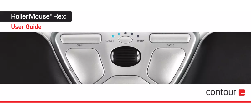 Página 1 del manual Manual de usuario BakkerElkhuizen RollerMouse Re:d