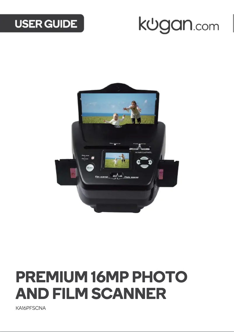 Page n°1 - Manuel utilisateur Kogan KA16PFSCNA