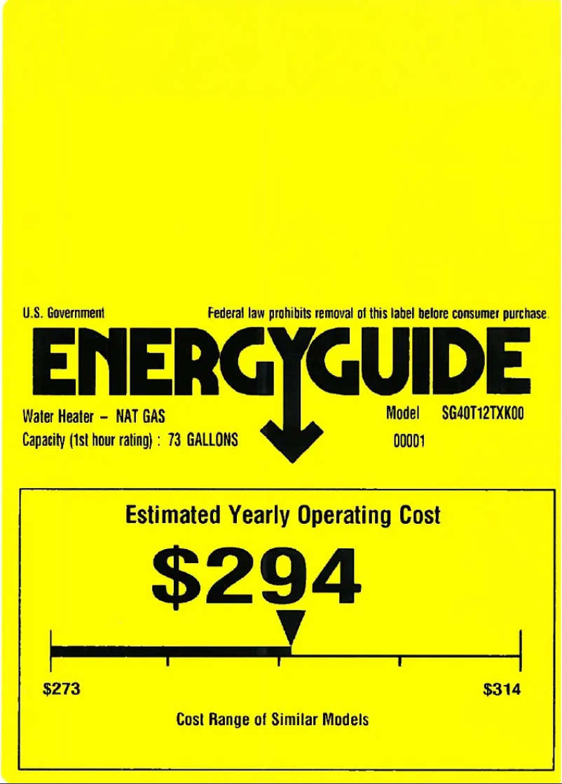 Page n°1 - Manuel utilisateur GE SG40T12TXK