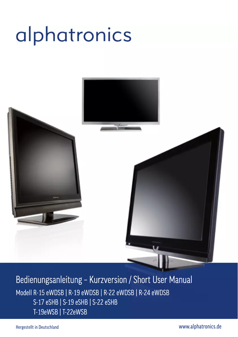 Image de la première page du manuel de l'appareil S-19W ESHB-B