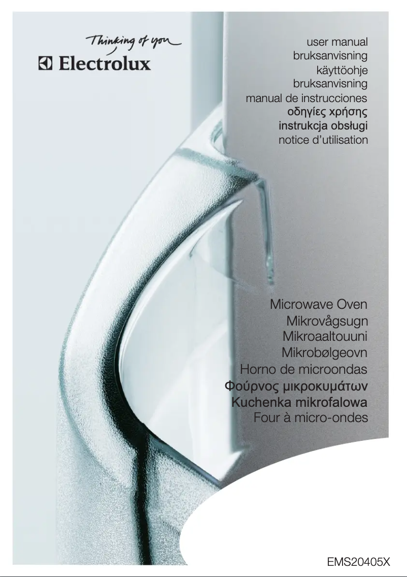 Page n°1 - Manuel utilisateur Electrolux EMS2040S
