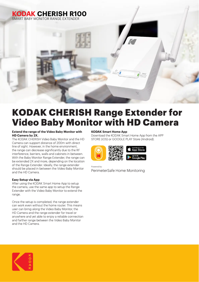 Image de la première page du manuel de l'appareil R100