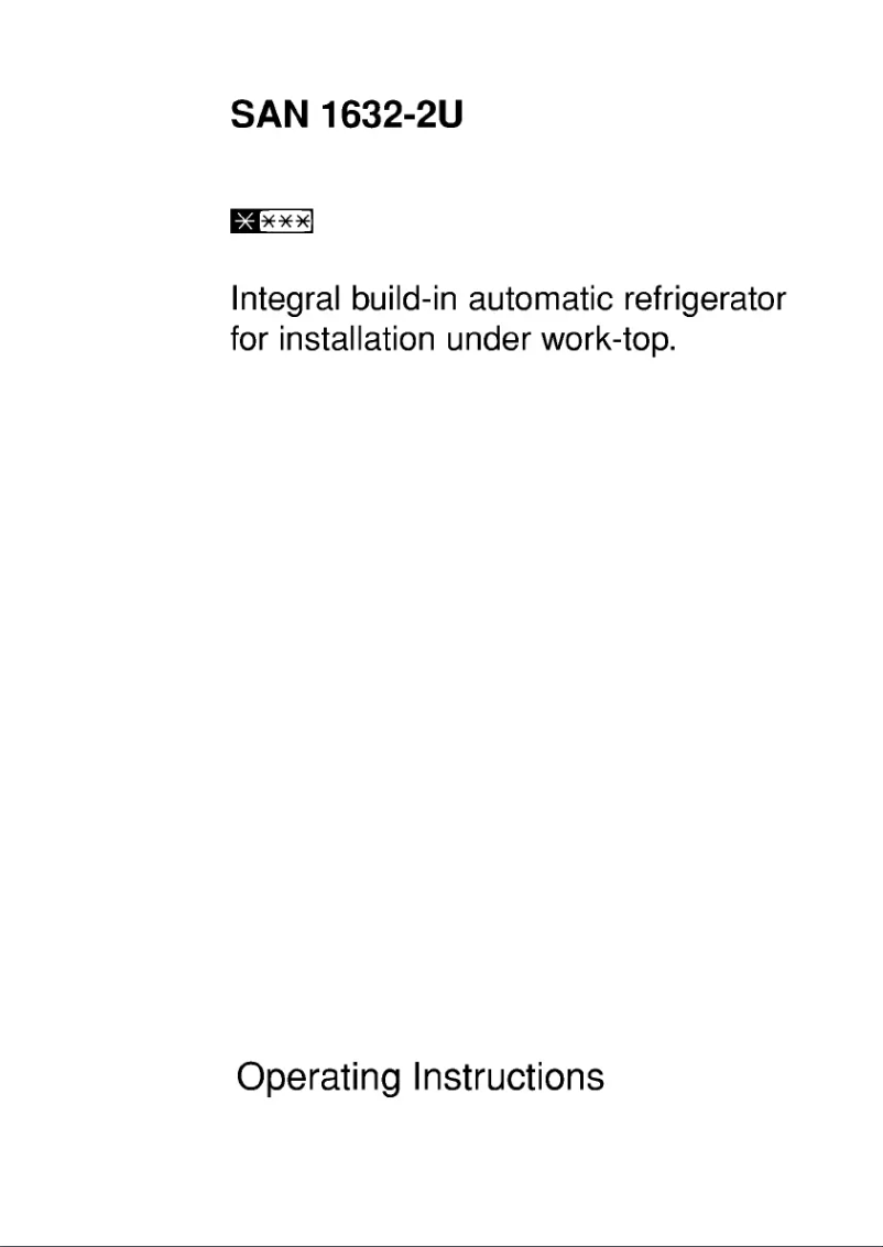 Page 1 de la notice Manuel utilisateur AEG Santo 1632-2 U