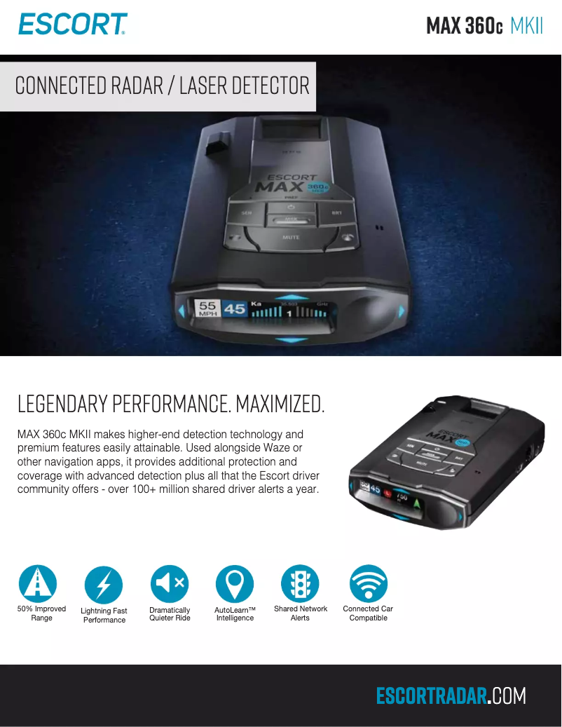 Image de la première page du manuel de l'appareil MAX 360c MKII