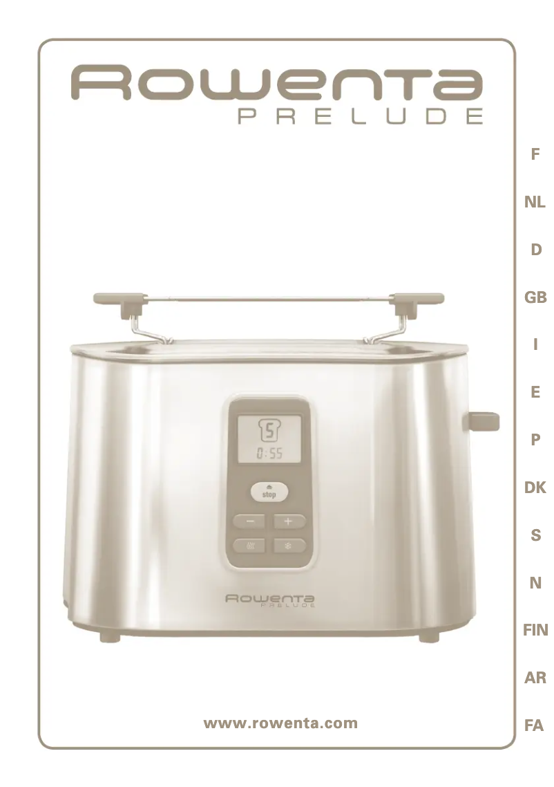 Image de la première page du manuel de l'appareil TT 6160