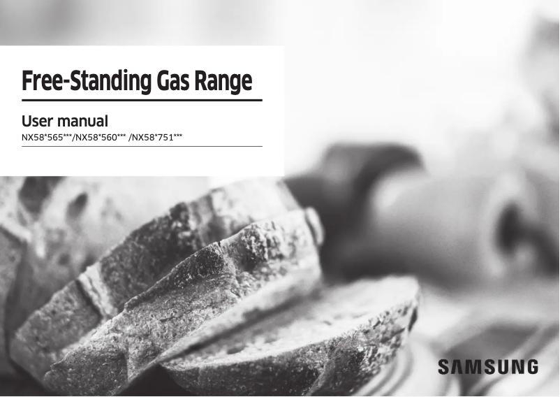 Page 1 de la notice Manuel utilisateur Samsung NX58R5601SG