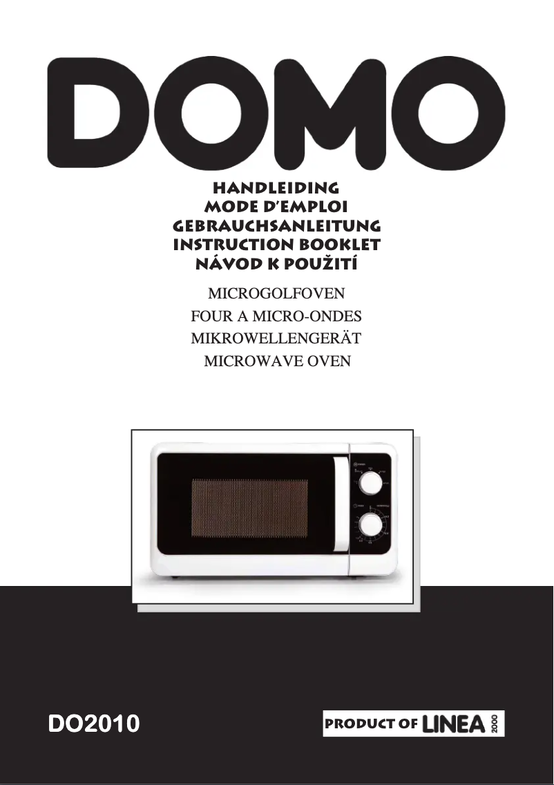 Page 1 de la notice Manuel utilisateur Domo DO2010