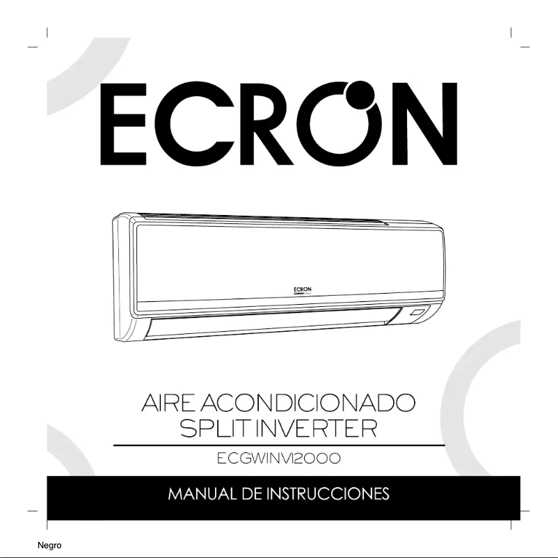 Page 1 de la notice Manuel utilisateur Ecron ECGWINV12000