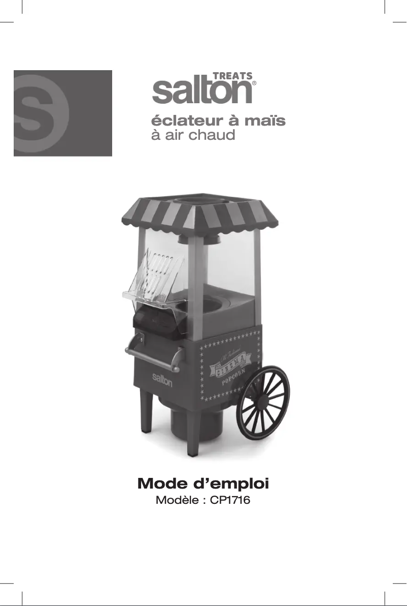 Image de la première page du manuel de l'appareil CP1716