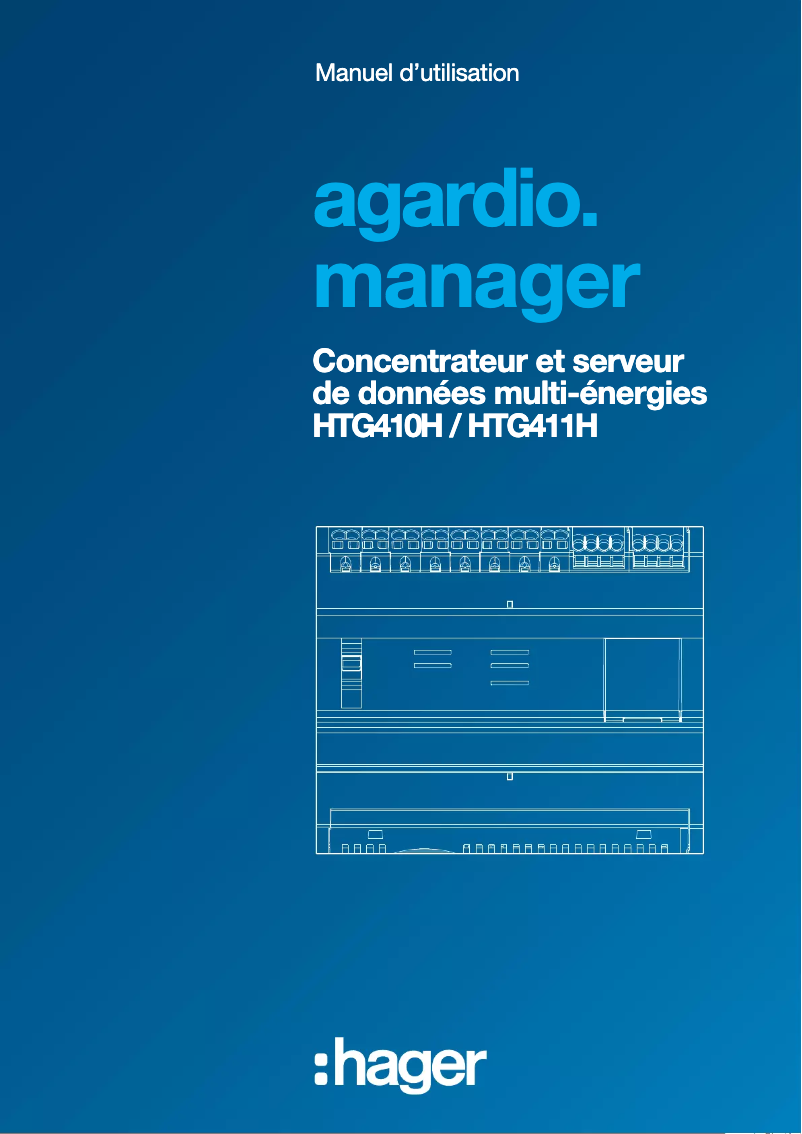 Image de la première page du manuel de l'appareil HTG411H